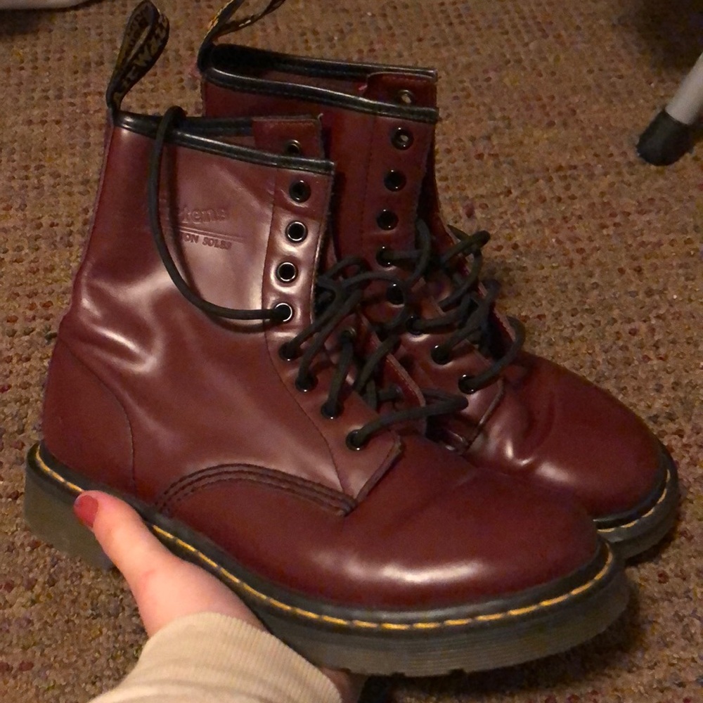 Red Dr. Martens